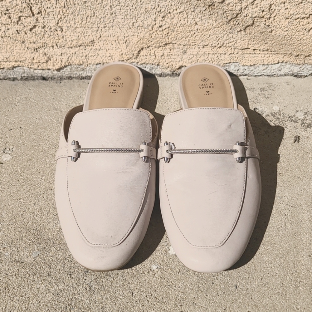 Pale Pink Mules